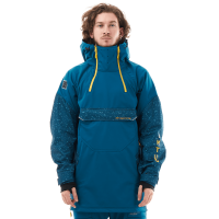 Dragonfly Куртка-анорак сноубордическая Uktus Man Dark Ocean - Yellow в Волгограде