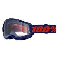 100% Очки Strata 2 Goggle Navy / Clear в Волгограде