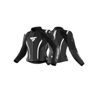 Shima Куртка Кожаная женская Miura 2.0 Black/White в Волгограде