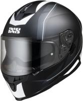 IXS Шлем HX 1100 2.0 Чёрн-серо-белый глянец в Волгограде