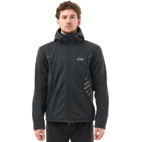 Dragonfly Мототолстовка DF Urban Man 2025 Black с защитой в Волгограде