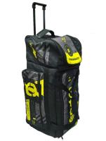 Grom Сумка для экипировки с колесами MX1 Gearbag Fragments Neongrey в Волгограде