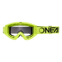 Oneal Маска кроссовая B-Zero V.22 желтая оправа, прозрачная линза в Волгограде