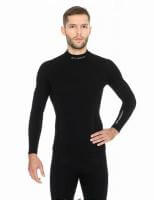 Brubeck Футболка мужская дл.рукав Wool Merino 78% Черный в Волгограде