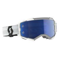 Scott Очки кроссовые Fury white blue chrome works в Волгограде
