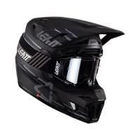 Leatt Мотошлем кроссовый Moto 9.5 Carbon Helmet Kit V26 Black в Волгограде