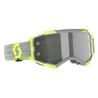 Scott Очки кроссовые Fury LS grey/yellow light sensitive grey works в Волгограде