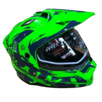 AiM Шлем детский JK802Y Green/Blue в Волгограде