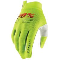 100% Мотоперчатки текстильные ITrack Fluo/Yellow в Волгограде