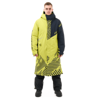 Dragonfly Плащ зимний Race Coat Man 2025 Lime-Black в Волгограде