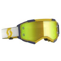 Scott Очки кроссовые Fury yellow/blue yellow chrome works в Волгограде