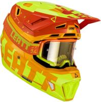 Leatt Шлем кроссовый Kit Moto 7.5 V23 Citrus в Волгограде