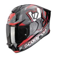 Scorpion Exo Мотошлем Exo-530 Air Rok Серый/Черный/Красный в Волгограде