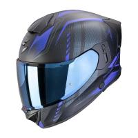 Scorpion Exo Мотошлем Exo-530 Air Theras Черный Матовый/Синий в Волгограде