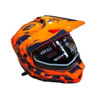AiM Шлем детский JK802Y Orange/Blue в Волгограде