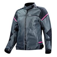 LS2 Мотокуртка женская Riva Lady черно-темно-серо-розовый в Волгограде