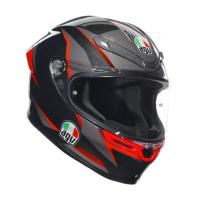 AGV Шлем K6 S 2206 Slashcut Black/Grey/Red в Волгограде