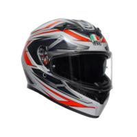 AGV Шлем K3 22.06 Space Matt White/Red Fluo в Волгограде