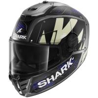 Shark Шлем Spartan RS Stingrey Mat Antracite/Antracite/Blue в Волгограде