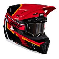 Leatt Шлем кроссовый  7.5 V26 Red + очки Velocity 4.5 в Волгограде