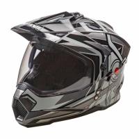 AIM Шлем кросс/эндуро JK802S Black/Grey/White в Волгограде