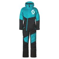 Scott Комбинезон зимний женский Back-X Dryo black/breeze blue  в Волгограде