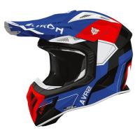 Airoh Шлем Aviator Ace 2 Shield Blue-Red Gloss в Волгограде