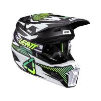 Leatt Шлем кроссовый 3.5 V26 Storm Teal + очки Vizion 3.5 в Волгограде