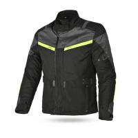 Dimox Мотокуртка текстиль Tour Tech Mens Black/Grey/Yellow в Волгограде