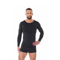 Brubeck Футболка мужская дл.рукав Comfort Wool Графит в Волгограде