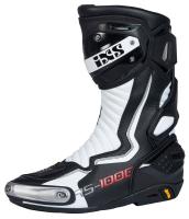 IXS Мотоботы RS-1000 черный/белый в Волгограде