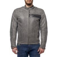 Moteq Куртка кожаная Defender grey в Волгограде