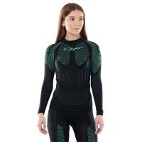 Dragonfly Термофутболка DF 3DThermo Green с длинным рукавом Woman в Волгограде