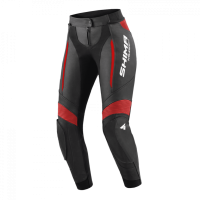 Shima Мотоштаны Кожаные женские Miura 2.0 Black/Red в Волгограде