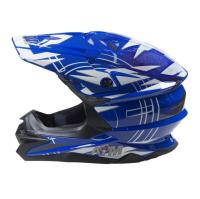 AiM Шлем кроссовый JK803S Blue/White в Волгограде