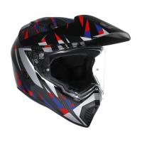 AGV Шлем AX9 E2206 V26 Steppa Carbon/Red/Blue в Волгограде