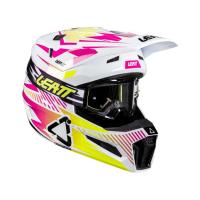 Leatt Шлем кроссовый 3.5 V26 Storm Pink + очки Vizion 3.5 в Волгограде