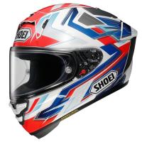 Shoei Мотошлем X-Spirit Pro Escalate бело-сине-красно-серый в Волгограде