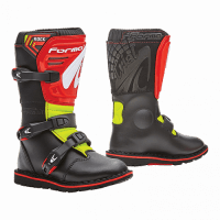 Forma Ботинки кроссовые детские Rock Black/Red/Yellowfluo в Волгограде