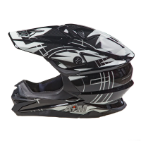 AiM Шлем кроссовый JK803S White/Black в Волгограде