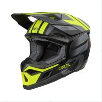 Oneal Кроссовый шлем 3Series Ride V.25 черный/желтый в Волгограде