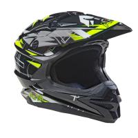 AiM Шлем кроссовый JK803S Yellow/Black в Волгограде