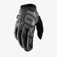100% Мотоперчатки текстильные Brisker Glove Heather Grey  в Волгограде