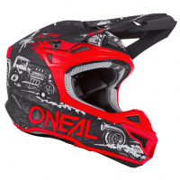 ONEAL Кроссовый шлем 5Series HR Черный/Красный в Волгограде