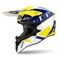 Airoh Мотошлем Wraaap Feel Yellow/Blue Gloss в Волгограде