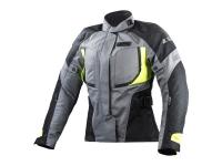 LS2 Мотокуртка женская Phase Lady Jacket серо-чёрно-жёлтый в Волгограде