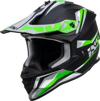 IXS шлем кроссовый 362 2.0 Черно-зеленый-белый в Волгограде