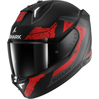 Shark Шлем Skwal i3 Rhad Mat Black/Chrome/Red в Волгограде