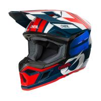 Oneal Кроссовый шлем 3Series Ride V.25 синий/белый в Волгограде