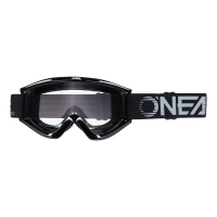Oneal Маска кроссовая B-Zero V.22, черная оправа, прозрачная линза в Волгограде